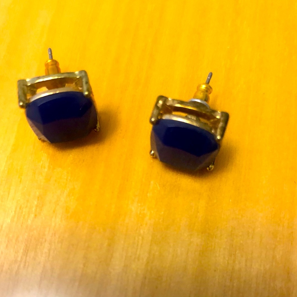 SPECIAL! Any 2 for 20, 3 for 35! Kate Spade look alike square blue earrings